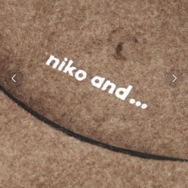 niko and...(ニコアンド)のベレー帽　niko and... レディースの帽子(ハンチング/ベレー帽)の商品写真