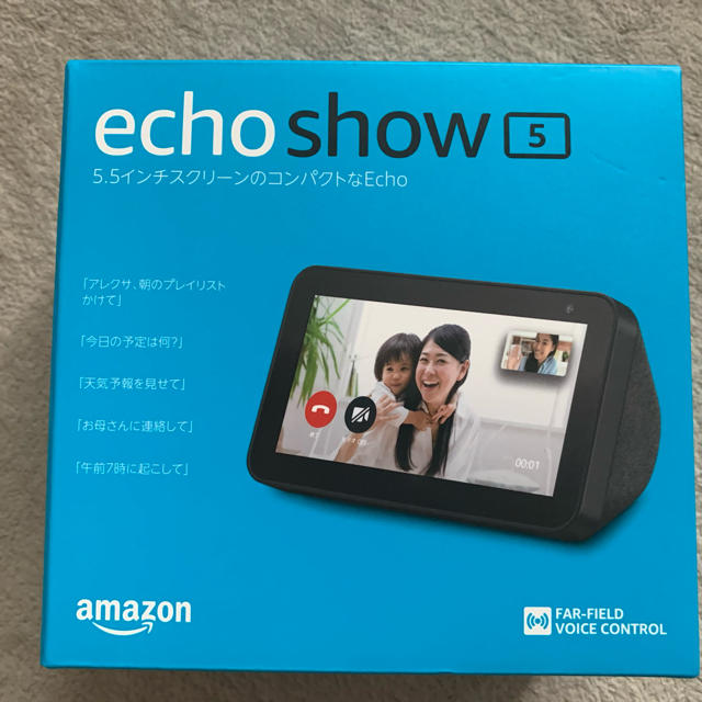 echo show 5 スマホ/家電/カメラのオーディオ機器(スピーカー)の商品写真