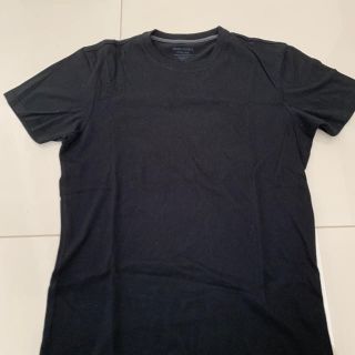 バナナリパブリック(Banana Republic)のバナナリパブリック　Tシャツ　メンズ　ブラック(Tシャツ/カットソー(半袖/袖なし))