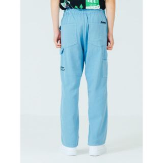 XLARGE - XLARGE WORK EASY PANT ワイドパンツ デニム Lの通販 by ABC