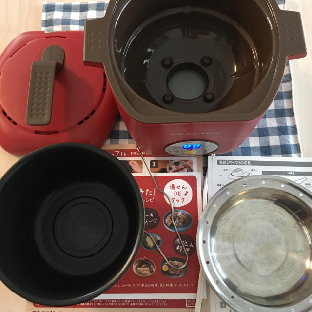 AfternoonTea(アフタヌーンティー)のH@ru様専用★7/12まで出品⭐︎ヘルシーコトコト　レコルト　炊飯器　電子鍋 スマホ/家電/カメラの調理家電(調理機器)の商品写真