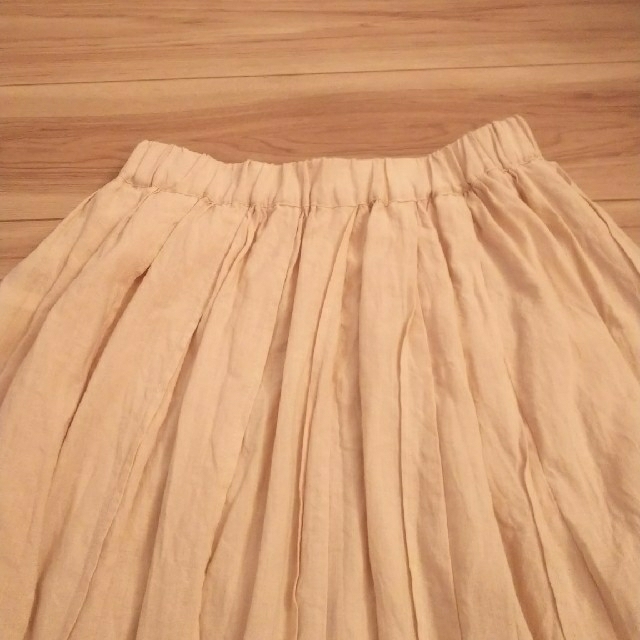 SM2(サマンサモスモス)のキナリの縫い止まり プリーツスカート レディースのスカート(ロングスカート)の商品写真