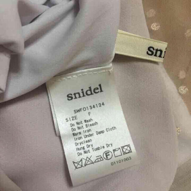 SNIDEL(スナイデル)のスナイデル♡ワンピース レディースのワンピース(ミニワンピース)の商品写真