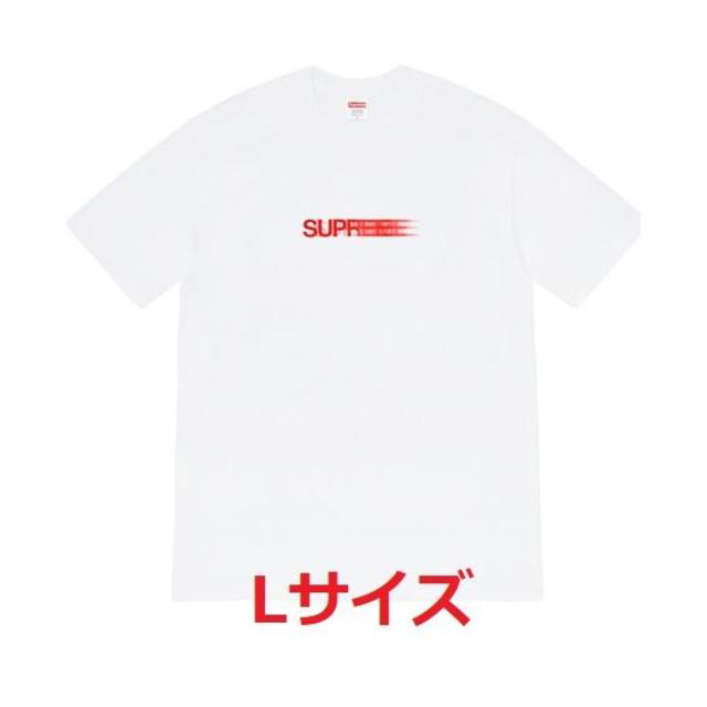 supreme motion logo tee white L モーションロゴ