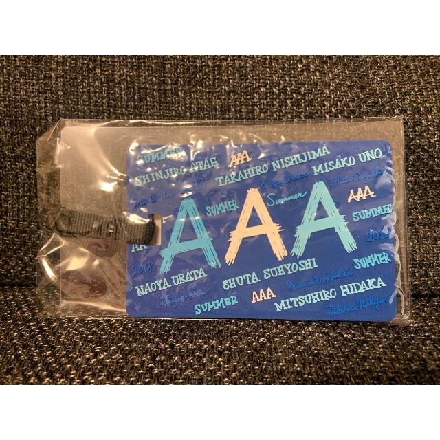 AAA(トリプルエー)のAAA グラフィティー ラゲッジタグ エンタメ/ホビーのタレントグッズ(その他)の商品写真