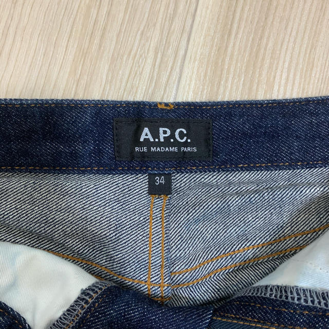 APC デニム　ミニスカート　34