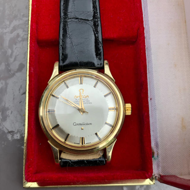 OMEGA(オメガ)のオメガ コンステレーション自動巻き 金無垢ゴールド ビンテージ12角 メンズの時計(腕時計(アナログ))の商品写真