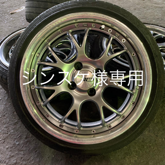 SSR ms3r  ホイール 自動車/バイクの自動車(タイヤ・ホイールセット)の商品写真