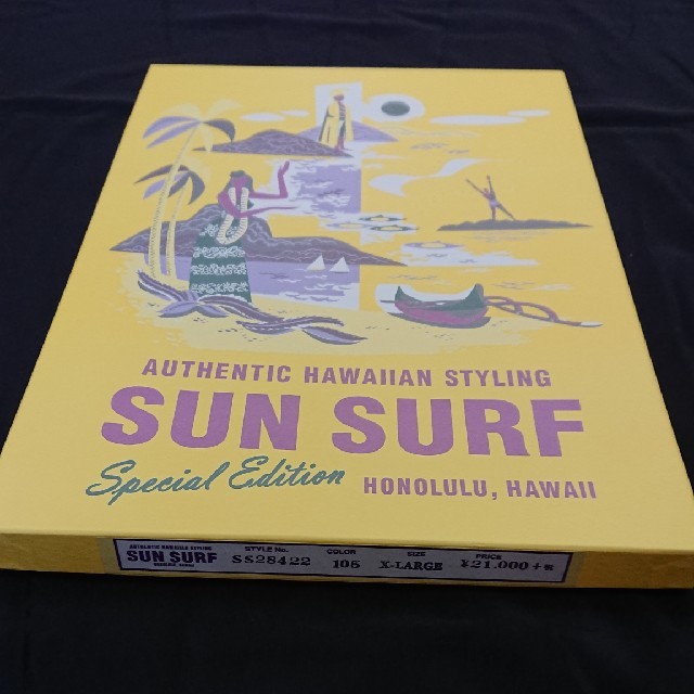 Sun Surf(サンサーフ)の新品 サンサーフ XL スペシャルハワイアンシャツ フラガール ss28422 メンズのトップス(シャツ)の商品写真