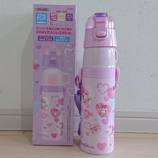 ボンボンリボン(ぼんぼんりぼん)のぼんぼんりぼん 新品 超軽量 2wayステンレスボトル 470ml(水筒)