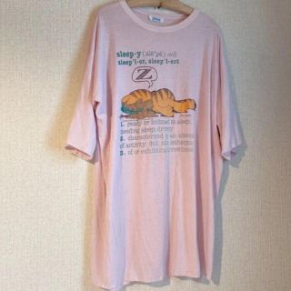 ヴィンテージ  ガーフィールド Tシャツワンピjantiques itimi