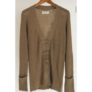 トゥデイフル(TODAYFUL)の最終値下げtodayful China Linen Cardigan ブラウン(カーディガン)