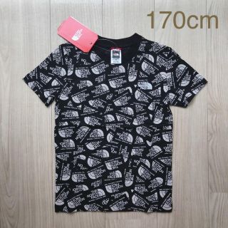 ザノースフェイス(THE NORTH FACE)の再入荷【日本未入荷】TNF ザ　ノースフェイス　総柄プリント　Tシャツ　170(Tシャツ/カットソー)