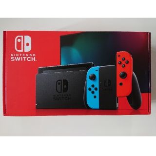 ニンテンドウ(任天堂)のNintendo Switch JOY-CON(L) ネオンブルー/(R) ネオ(家庭用ゲーム機本体)