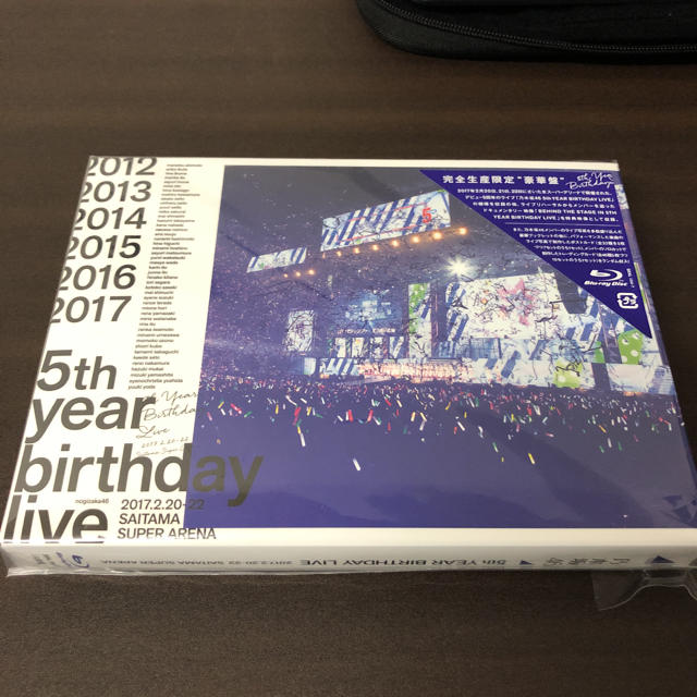 乃木坂46(ノギザカフォーティーシックス)の5th　YEAR　BIRTHDAY　LIVE　2017．2．20-22　SAIT エンタメ/ホビーのDVD/ブルーレイ(ミュージック)の商品写真