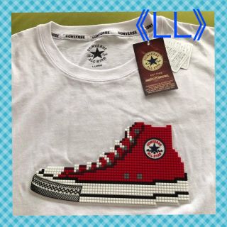 コンバース(CONVERSE)の【コンバース】半袖　ラバーデザインがおしゃれな‼️メンズTシャツ《LL》(Tシャツ/カットソー(半袖/袖なし))