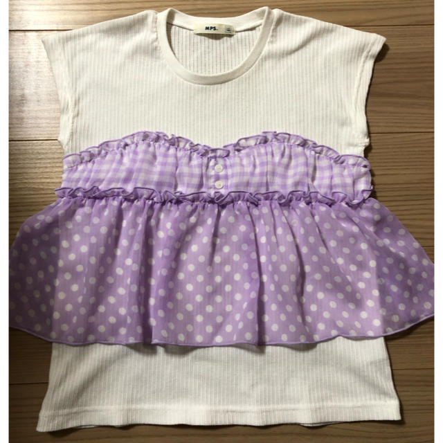 MPS(エムピーエス)のご専用です！MPS カットソー 140サイズ   キッズ/ベビー/マタニティのキッズ服女の子用(90cm~)(Tシャツ/カットソー)の商品写真