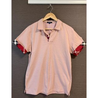 バーバリー(BURBERRY)の【美品】バーバリー ポロシャ Lサイズ(ポロシャツ)