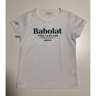 バボラ(Babolat)の値下げ　美品　バボラ  半袖　Tシャツ　白　M(ウェア)