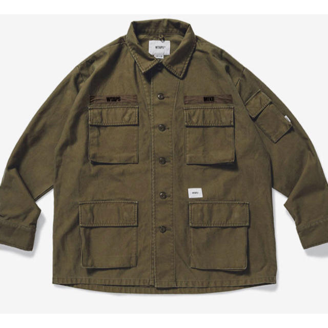 W)taps(ダブルタップス)のWtaps jungle shirt M  メンズのジャケット/アウター(ミリタリージャケット)の商品写真