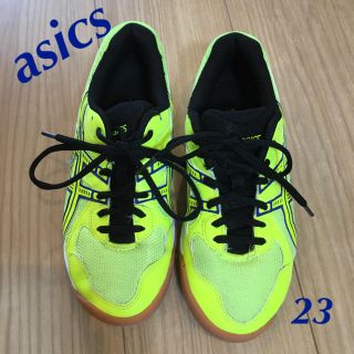 アシックス(asics)のバドミントン シューズ　23センチ(バドミントン)