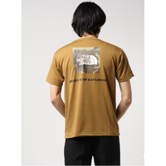 THE NORTH FACE(ザノースフェイス)のノースフェイス　ロゴカモティー ブリティッシュカーキ L NORTH FACE メンズのトップス(Tシャツ/カットソー(半袖/袖なし))の商品写真