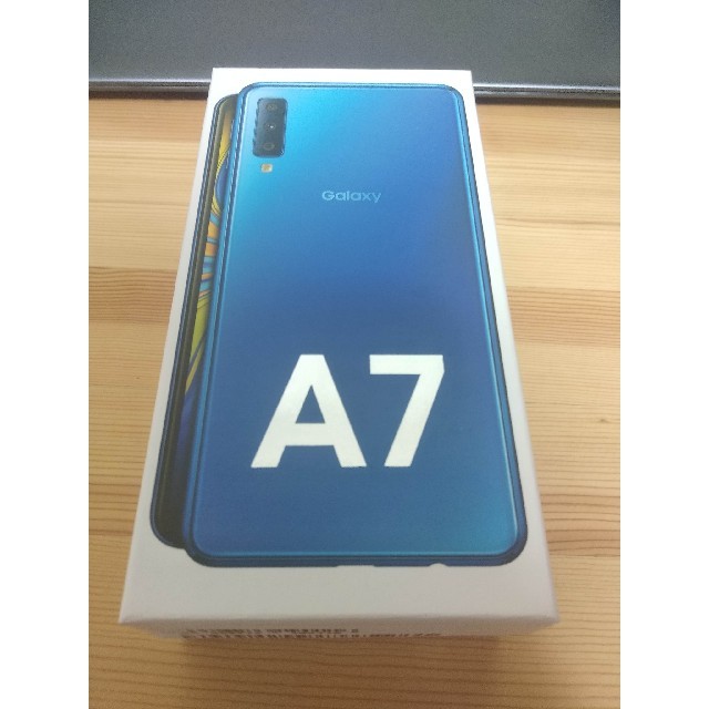 SAMSUNG Galaxy A7 SM-A750C 未開封新品 ブルー