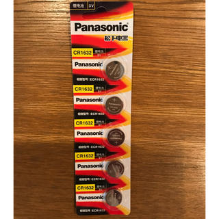 Panasonic 二酸化マンガンリチウム電池 CR1632 5個入り(その他)