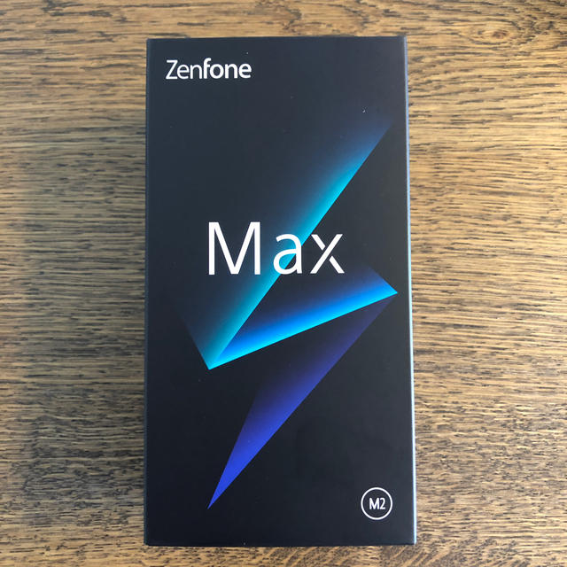 新品未開封　ASUS Zenfone Max M2　(スペースブルー)　32GBスマホ/家電/カメラ