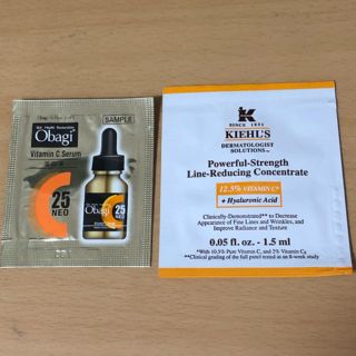 キールズ(Kiehl's)のオバジC25セラム&キールズDSラインコンセントレート　サンプル(サンプル/トライアルキット)