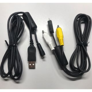 デジカメ　USB接続ケーブル　AV接続ケーブル　CB-USB7(その他)