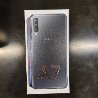 サムスン(SAMSUNG)のGALAXY　A7新品、未使用(スマートフォン本体)