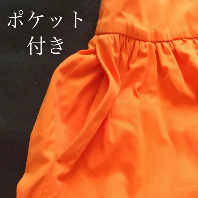 ZARA(ザラ)のZARA ザラ　スカート　ポケットあり　オレンジ　タグ付き　新品 レディースのスカート(ミニスカート)の商品写真