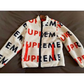 シュプリーム(Supreme)の［美品］シュプリーム　フリース　Mサイズ　　supreme(ブルゾン)