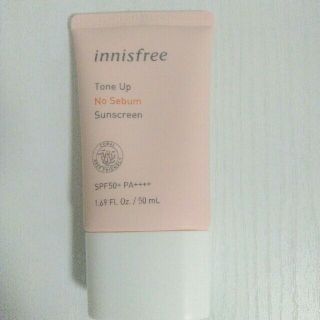 イニスフリー(Innisfree)のイニスフリー・トーンアップ　サンスクリーン　日焼け止めクリーム(日焼け止め/サンオイル)