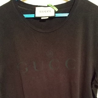 グッチ(Gucci)のGucci グッチ ロゴ Tシャツ ネイビー(Tシャツ/カットソー(半袖/袖なし))