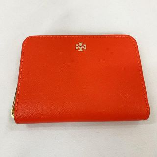 トリーバーチ(Tory Burch)の送料込み☆トリーバーチ コインケース  朱赤 キーリング付き(コインケース)