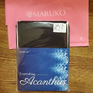マルコ(MARUKO)のMARUKO ストッキング アカンサス 黒(タイツ/ストッキング)