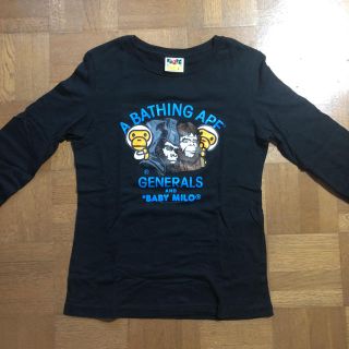 アベイシングエイプ(A BATHING APE)の【A BATHING APE】ロングTシャツ(Tシャツ(長袖/七分))