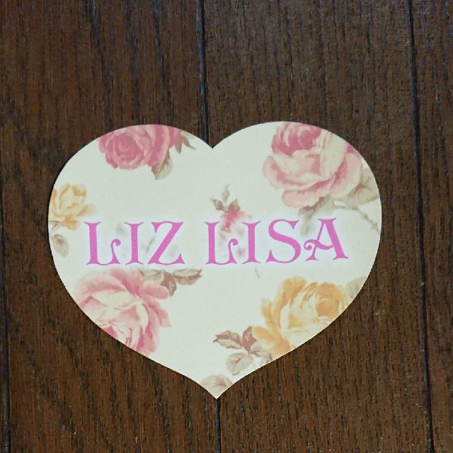 LIZ LISA(リズリサ)のLIZ LISA ショッパー ステッカーセット レディースのバッグ(ショップ袋)の商品写真