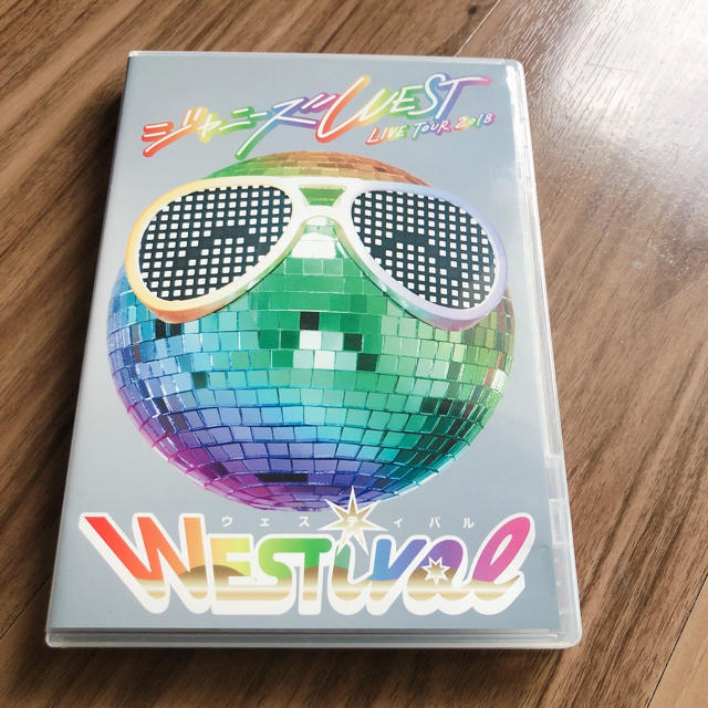 ジャニーズWEST(ジャニーズウエスト)のジャニーズWEST LIVE TOUR 2018 WESTival【通常版】 エンタメ/ホビーのDVD/ブルーレイ(アイドル)の商品写真