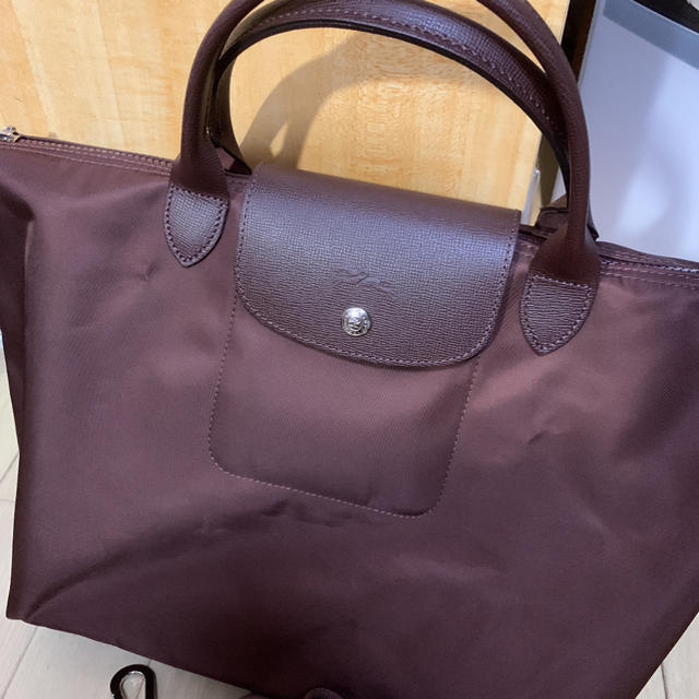 LONGCHAMP(ロンシャン)のロンシャン ルプリアージュ ネオ　ブラウン　M レディースのバッグ(トートバッグ)の商品写真