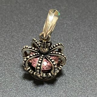 ジャスティンデイビス(Justin Davis)のJustin Davis Glory Crown pendant pink(ネックレス)