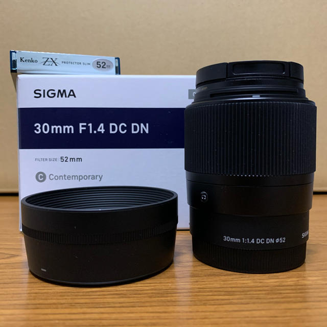 SIGMA(シグマ)のSIGMA 30mm F1.4 DC DN SONY E-mount スマホ/家電/カメラのカメラ(レンズ(単焦点))の商品写真