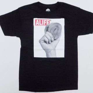 エーライフ(ALIFE)の《ALIFE》エーライフ Stacks Tee ブラック M 送料無料 (91)(Tシャツ/カットソー(半袖/袖なし))