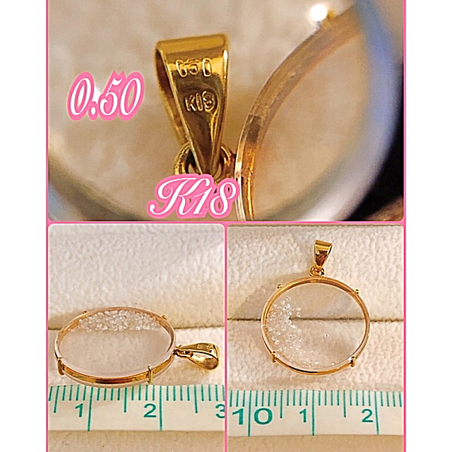 マロニー✨*+:｡✨様ご専用です🍃トップ🍃ダイヤ0.50ct ダイヤルース レディースのアクセサリー(ネックレス)の商品写真