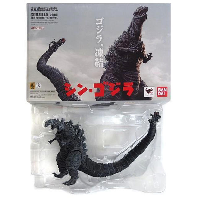 S.H.MonsterArts ゴジラ(2016)第4形態 凍結Ver.全高約180mm原型製作