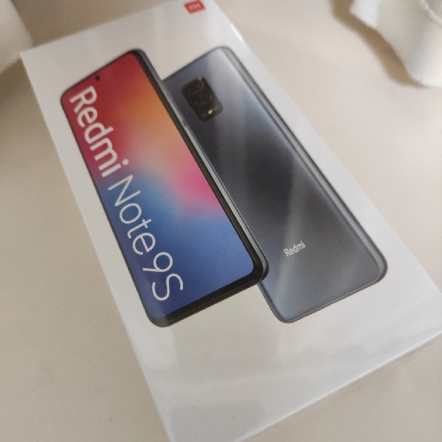 【新品未開封】Redmi Note 9S 4/64G 【Aurora Blue】 スマホ/家電/カメラのスマートフォン/携帯電話(スマートフォン本体)の商品写真