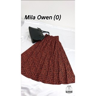 ミラオーウェン(Mila Owen)の美品♪(0) mila owen ミラオーウェン  スカート(ひざ丈スカート)
