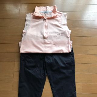 デサント(DESCENTE)の★値下げ★美品 デサント CRESSONゴルフウエア ノースリーブ(ウエア)